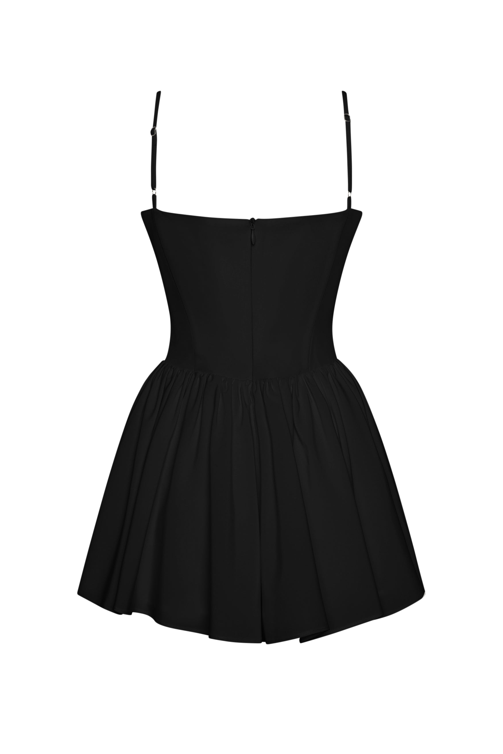 Bellini Bustier Mini Dress - Black